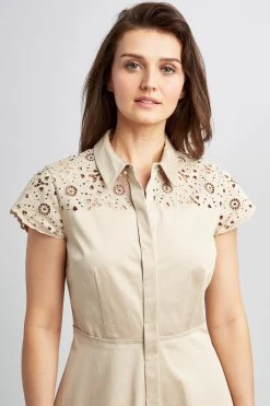 Elie Tahari Jane Laser-Cut Dress 17 Elie Tahari Jane Laser-Cut Dress