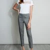 Elie Tahari Slim Fit Linen Pant Pants