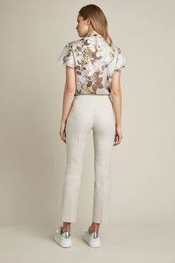 Elie Tahari Leena Slim Fit Ankle Pant Pants