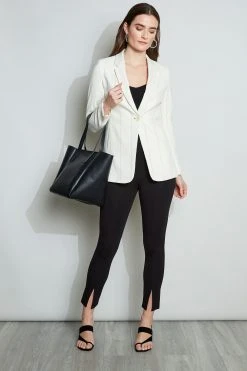 Elie Tahari Etch Stripe Blazer