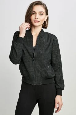 Elie Tahari Brandy Weave Jacket Jackets & Blazers