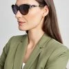 Elie Tahari Sunglasses Polarized Cat Eye