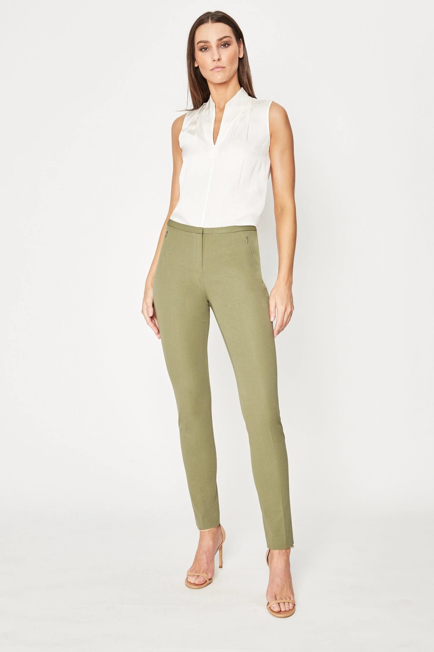 Elie Tahari Pants Jillian Straight-Leg Pant 9 Elie Tahari Pants Jillian Straight-Leg Pant