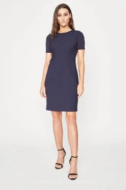 Elie Tahari Emory Short Sleeve Dress Dresses & Jumpsuits
