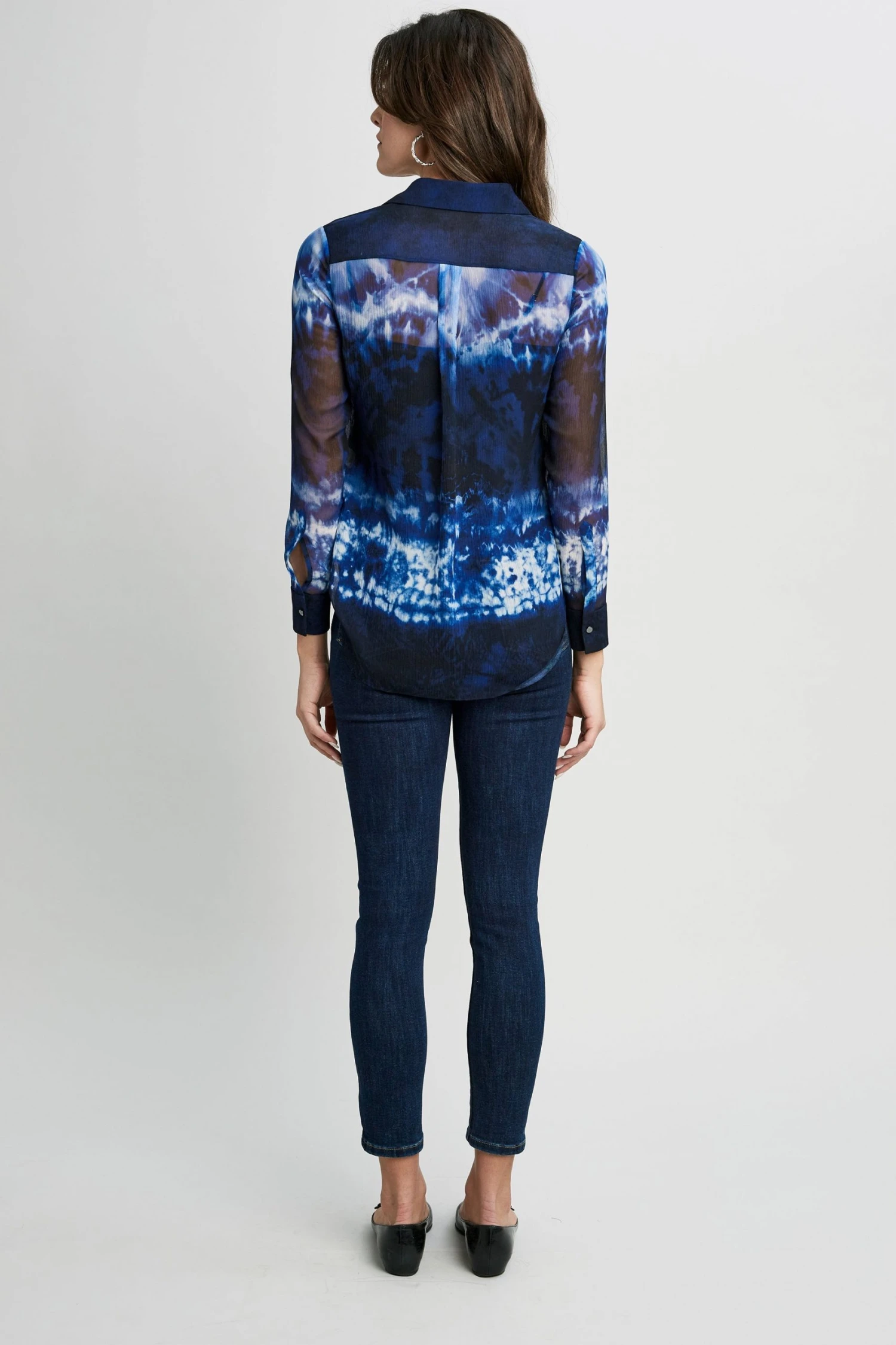 Elie Tahari Shibori Utility Shirt 7 Elie Tahari Shibori Utility Shirt