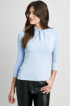 Elie Tahari 3/4 Twisted Knit Knits