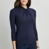 Elie Tahari 3/4 Twisted Knit 2 Elie Tahari 3/4 Twisted Knit