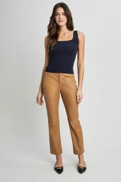 Republic 5 Pocket Vegan Leather Pant Pants