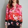 Elie Tahari Ombre Primrose Shirt Tops
