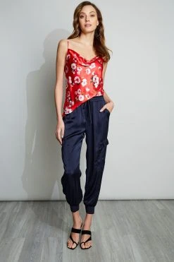 Elie Tahari Silk Primrose Cami Tops