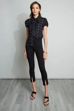 Elie Tahari Pants Slit Front Legging