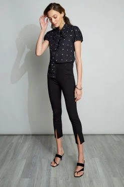 Elie Tahari Pants Slit Front Legging
