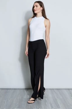 Elie Tahari Side Slit Pant Pants