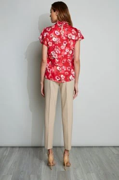 Elie Tahari Primrose Flutter Shirt Tops 7 Elie Tahari Primrose Flutter Shirt Tops