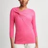 Elie Tahari Asymmetrical 3/4 Twist Knit Knits 1 Elie Tahari Asymmetrical 3/4 Twist Knit Knits