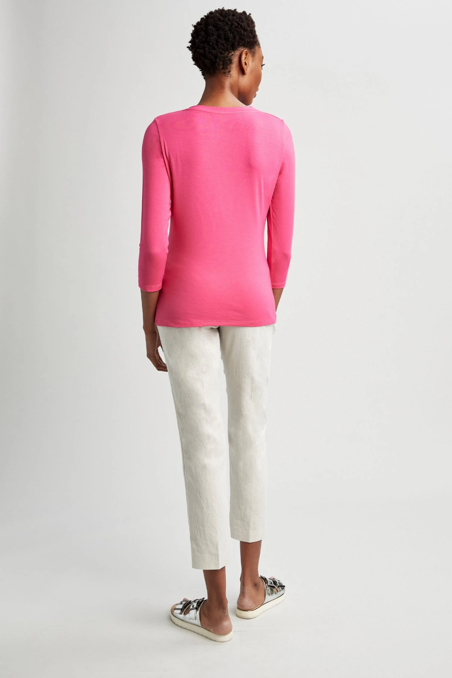 Elie Tahari Asymmetrical 3/4 Twist Knit Knits 5 Elie Tahari Asymmetrical 3/4 Twist Knit Knits