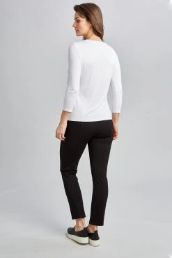 Elie Tahari Asymmetrical 3/4 Twist Knit Knits 7 Elie Tahari Asymmetrical 3/4 Twist Knit Knits