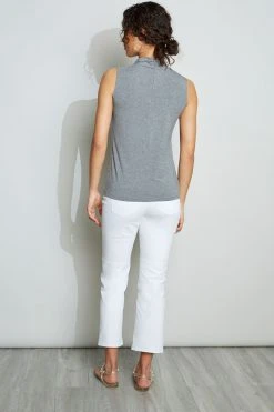 Elie Tahari Sleeveless Mock Twist Knit 7 Elie Tahari Sleeveless Mock Twist Knit