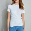 Elie Tahari Asymmetric Hem Tee 2 Elie Tahari Asymmetric Hem Tee