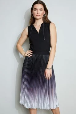 Elie Tahari Sleeveless Hoodie Knits 8 Elie Tahari Sleeveless Hoodie Knits