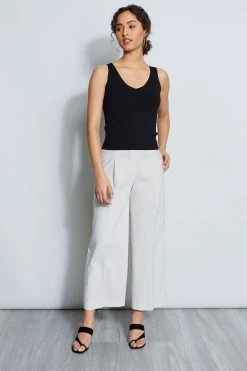 Elie Tahari Venus V Neck Sweater Sweaters