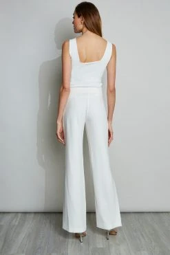 Elie Tahari Side Slit Pant Pants