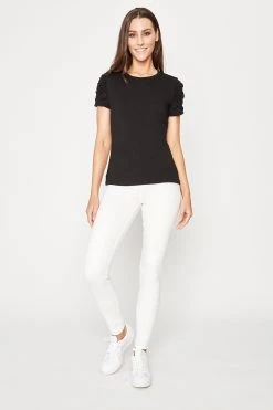 Elie Tahari Kira Puff Sleeve Knit Knits