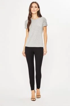 Elie Tahari Kira Puff Sleeve Knit