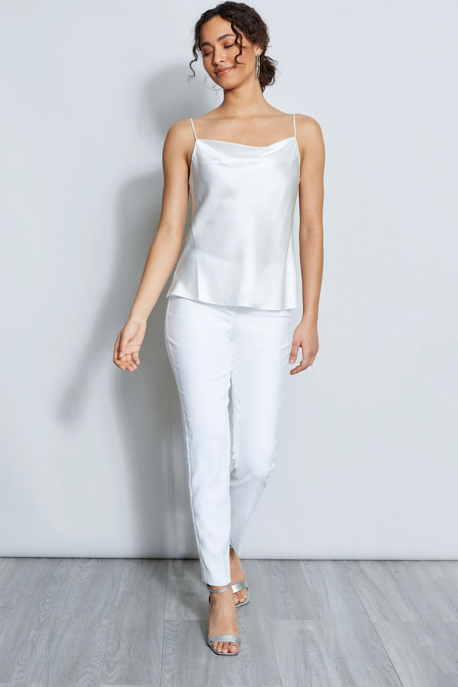 Elie Tahari Silk Satin Cami Tops 6 Elie Tahari Silk Satin Cami Tops