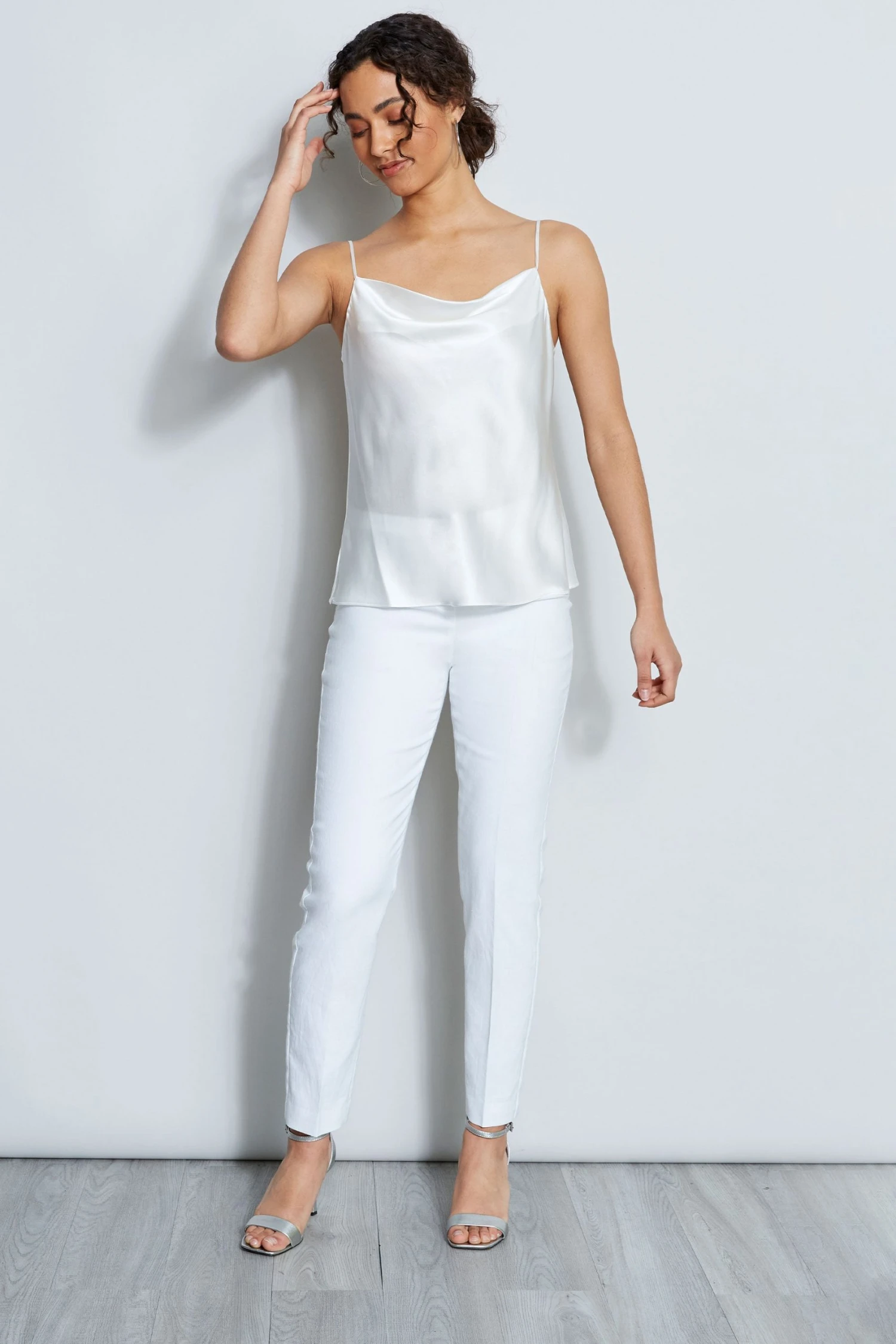 Elie Tahari Silk Satin Cami Tops 4 Elie Tahari Silk Satin Cami Tops