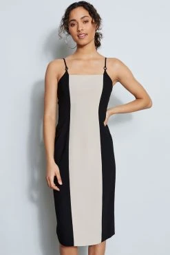 Elie Tahari Dresses & Jumpsuits Two Tone Slim Dress 14 Elie Tahari Dresses & Jumpsuits Two Tone Slim Dress
