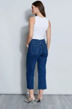 Elie Tahari Cropped Jean Pants