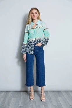 Elie Tahari English Garden Cotton Shirt 9 Elie Tahari English Garden Cotton Shirt