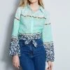 Elie Tahari English Garden Cotton Shirt