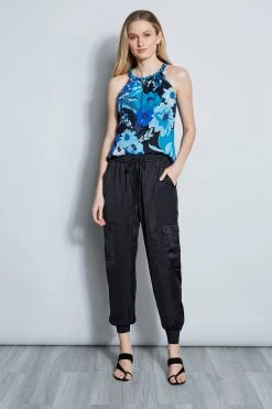 Elie Tahari Nouveau Halter Shirt
