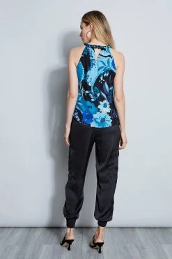 Elie Tahari Nouveau Halter Shirt