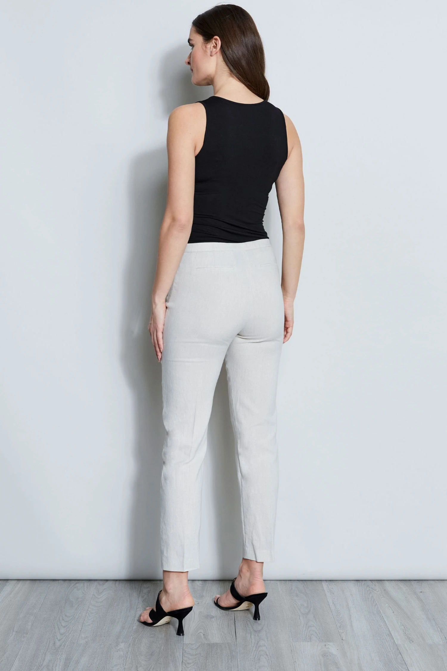 Elie Tahari Slim Fit Linen Pant 5 Elie Tahari Slim Fit Linen Pant