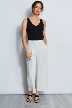 Elie Tahari Faye Wide-Leg Pant