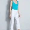 Elie Tahari Embroidered Cropped Pant 1 Elie Tahari Embroidered Cropped Pant