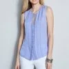 Elie Tahari Lace Detail Shirt 1 Elie Tahari Lace Detail Shirt