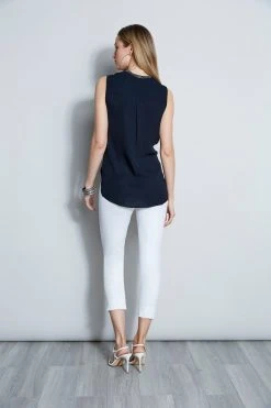 Elie Tahari Tops Sleeveless Chain Shirt