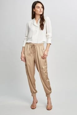 Elie Tahari Pants Cargo Satin Pant