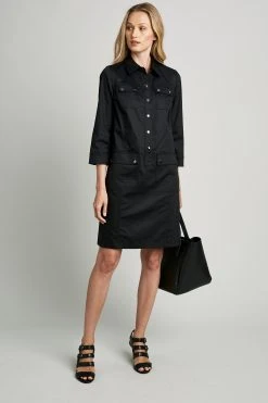 Elie Tahari Safari Shirt Dress 9 Elie Tahari Safari Shirt Dress