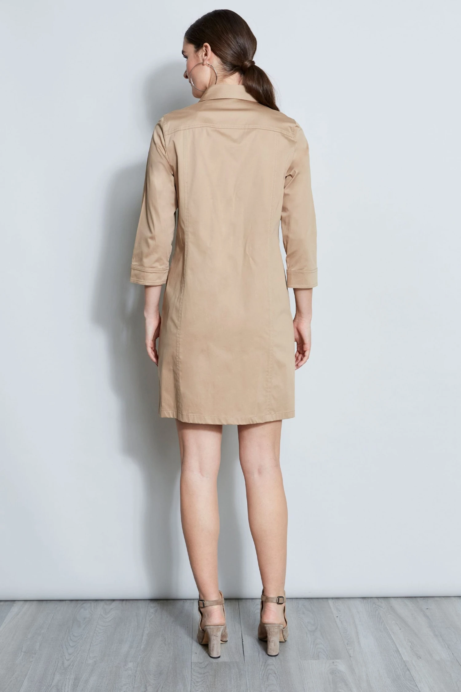Elie Tahari Safari Shirt Dress 7 Elie Tahari Safari Shirt Dress