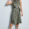 Elie Tahari Dress Musings Embroidered Tie Dress 2 Elie Tahari Dress Musings Embroidered Tie Dress
