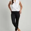 Elie Tahari Embroidered Jeans Pants