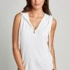 Elie Tahari Sleeveless Hoodie