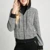 Elie Tahari Jackets & Blazers Plaid Hoodie Bomber 1 Elie Tahari Jackets & Blazers Plaid Hoodie Bomber