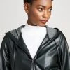 Elie Tahari Jackets & Blazers Vegan Leather Bomber 2 Elie Tahari Jackets & Blazers Vegan Leather Bomber