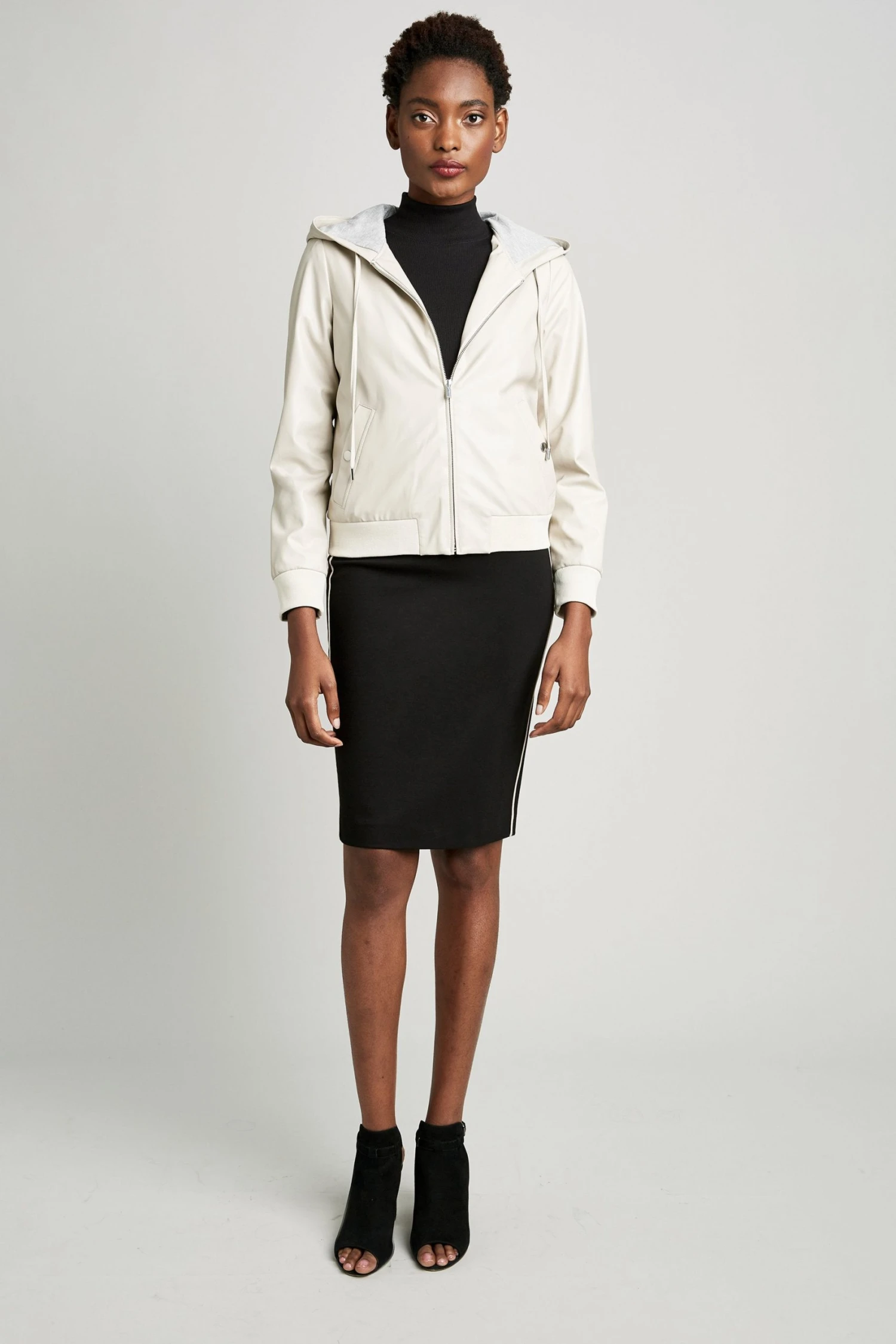 Elie Tahari Jackets & Blazers Vegan Leather Bomber 5 Elie Tahari Jackets & Blazers Vegan Leather Bomber